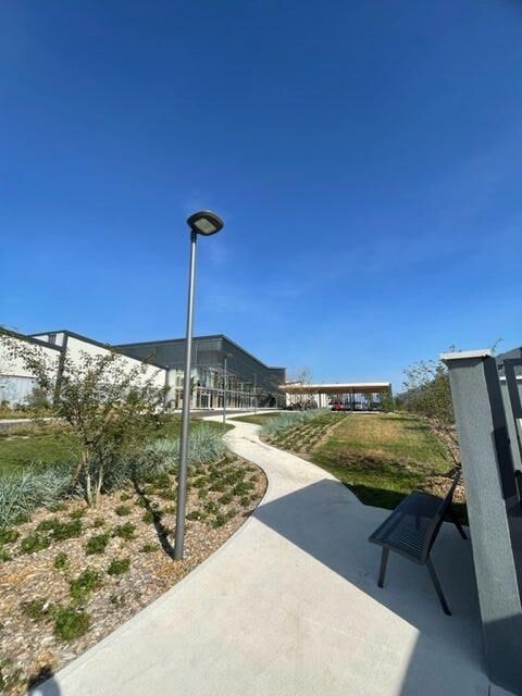 Plantation d'arbustes, arbres et vivaces &agrave; l'ENAC