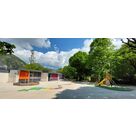 Installation de jeux ext&eacute;rieurs dans l'&eacute;cole &agrave; Saint-&Eacute;gr&egrave;ve