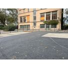 Terrassement et pr&eacute;paration pour l'enrob&eacute; et b&eacute;ton d&eacute;sactiv&eacute;