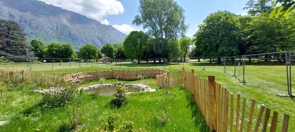 Am&eacute;nagement ext&eacute;rieur du parc de la Monta &agrave; Saint-&Eacute;gr&egrave;ve