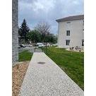 Cr&eacute;ation d'un cheminement en b&eacute;ton d&eacute;sactiv&eacute;