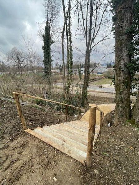 Cr&eacute;ation d'escaliers en bois