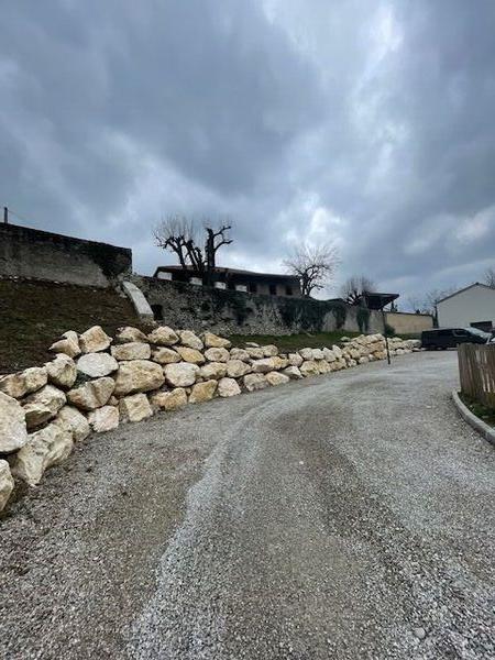 Travaux d'am&eacute;nagement au Jardin des Violettes &agrave; Moirans