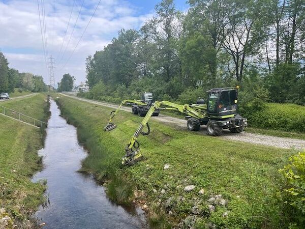 Fauchage &agrave; Saint-&Eacute;gr&egrave;ve pour EDF