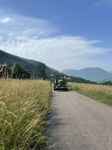 Fauchage bordure de champs