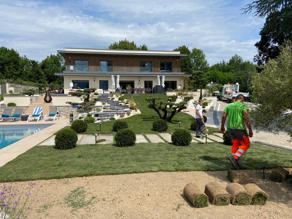 Am�nagement paysager chez des particuliers